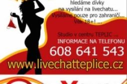 Livechat studio nabízí práci!